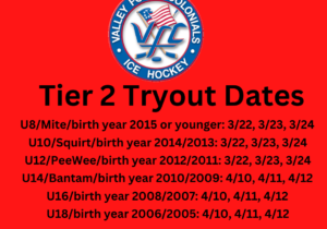 Tier 2 Tryout Dates